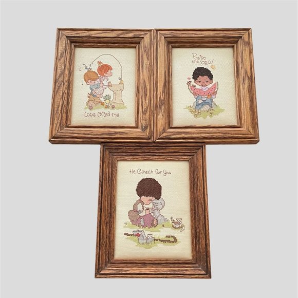 Precious Moments | Wall Decor | Vintage Precious Moments Complete Cross ...